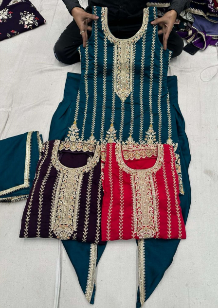 5546 - Punjabi Suit (ready stitched)