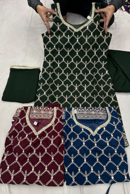 5548 - Punjabi Suit (ready stitched)