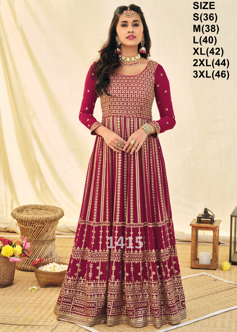 0018 - Gown suit (ready stitched)